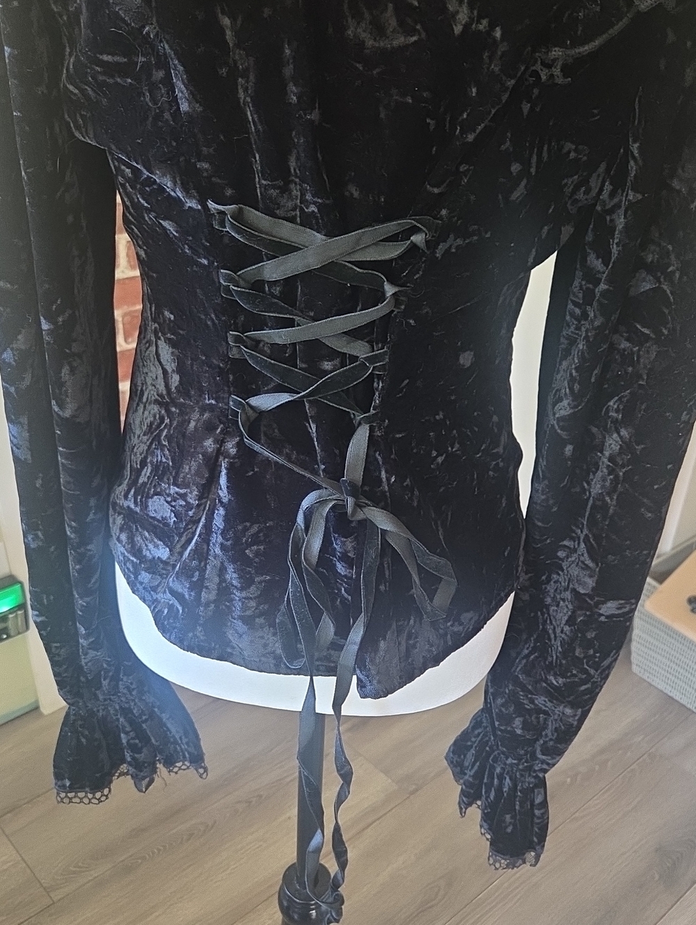 Punk Rave Velvet Top - Picture 6 of 7